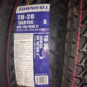 Townhall Tyres 195/R15C 104/104R LT